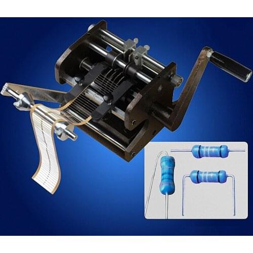 U Type Hand Shake Resistor Axial Lead Bend Cut & Form Machine Resistance element Forming U Molding Machine