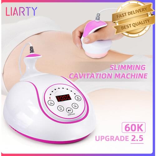 60KHz Ultrasound Cavitation Weight Fat Removal Beauty Device Body Slimming Machine Ultrasonic High-Frequency Vibration Massager