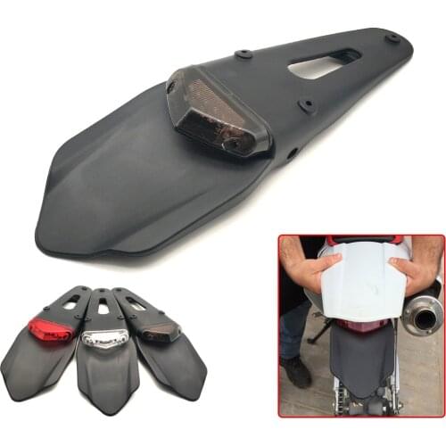 For KTM HONDA YAMAHA CRF YZ CR EXC WRF 250 400 426 450 Motorcycle Dirt Bike Rear Fender Brake Stop TailLight 12 LED Tail Light
