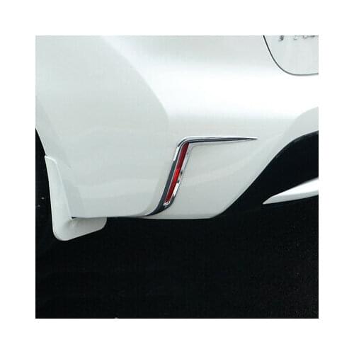 Rear Fog Light Cover Trim 2pcs For Toyota Corolla E210 12th Gen Sedan 2019-2020