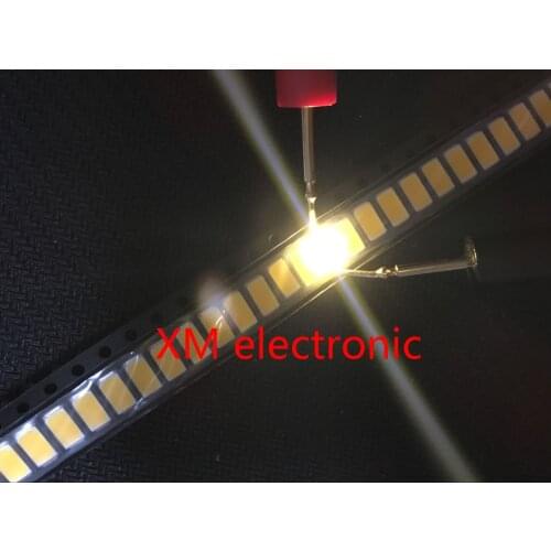 2000pcs 5730 SMD LED 50-55 LM Lamp 0.5w light-emitting Diode Chip Warm white for LED CCT:2800-3000K Still 3V