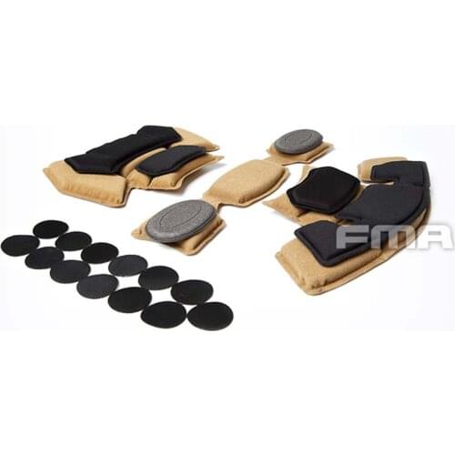 FMA Combat Airsoft Tactical Military EX Ballistic Helmet (Upgrade Version)Pads Hunting Helmet Protective Pad with Memory Foam