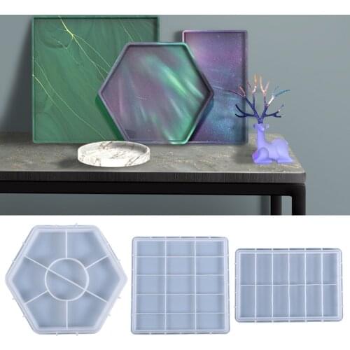 1PC Mould Fruit Tray Epoxy Resin Molds Silicone Plate Making Tools DIY Handmade Crafts Supplies Jewelry Making Tools Jewelry