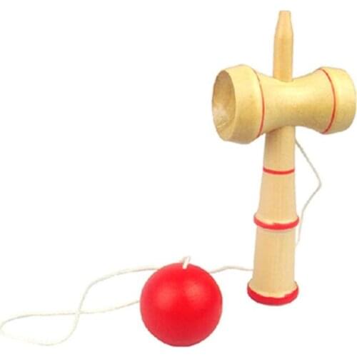 Game Balls Kids Wooden Kendama Coordinate Ball Bilboquet Skill Funny Toys Japanese Traditional Skillful Juggling Wood Sports