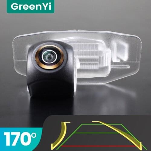 GreenYi Trajectory 170° AHD Car Rear View Camera for Honda Civic Accord Ciimo Fit Spirior