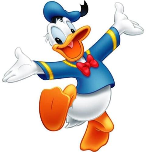 Donald Duck Painting Diy 5D Diamond Painting Disney Donald Duck Full Embroidery Resin Square Diamond Painting Childs Handmade