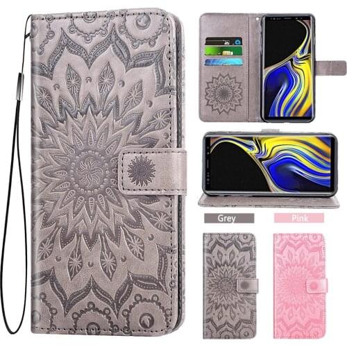 Leather Phone Case For Samsung Galaxy Note 9 Not Noto 9 Note9 S9 9case 9S Eight Note9case Samsung9 SM N9600 N960 Flip Cove Funda
