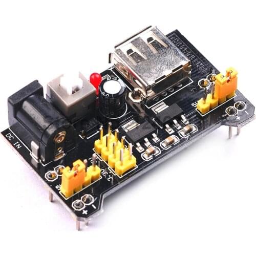 1pcs Breadboard Power Supply Module 3.3 5V MB102 Bread Board DIY Voltage Regulator