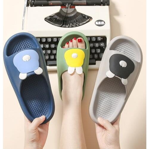 2021 Men Slippers Summer Beach Eva Soft Sandalias Mujer Men Sandals Leisure Ladies Indoor Bathroom Anti-slip Shoes