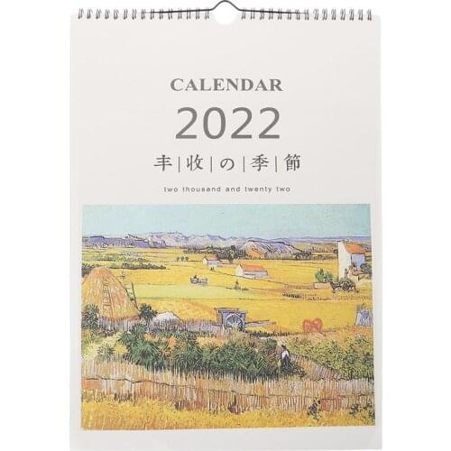 2022 Calendar Wall-Mounted Hanging Monthly Calendar Calendar Daily Planner Schedule Yearly Agenda Organizer Home Office