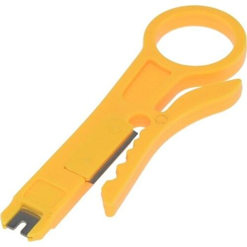 1pcs Yellow small stripper knife Mini filament knife for 1.75mm/3.0mm filament RepRap 3D Printer parts high quality