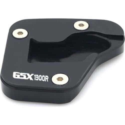 Stand Extension Support Plate Pad For SUZUKI HAYABUSA GSX1300R GSX 1300R Side Kickstands enlarger Motorcycle parts