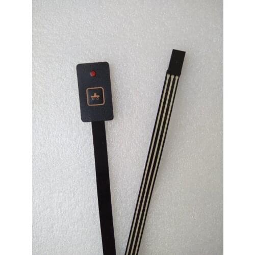 1 single key led Membrane switch display switch matrix keyboard 3pin