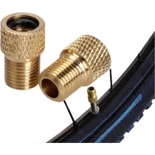 1 Pcs High Quality Schrader To Presta Bike Cycle Valve Converter Air Car Pump Valve Adaptor Tube Cylcing Accessories