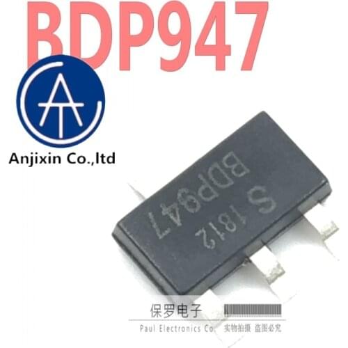 10pcs 100% orginal and newNPN transistor BDP947 45V 3A SOT-223 patch new spot real stock