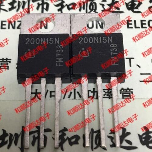 10pcs / lot 200N15N IPP200N15N3G new stock TO-220 150V 50A