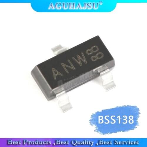 100PCS BSS138LT1G BSS138 SOT 200mA 50V silk screen J1 J1Y SOT-23 MOS FET