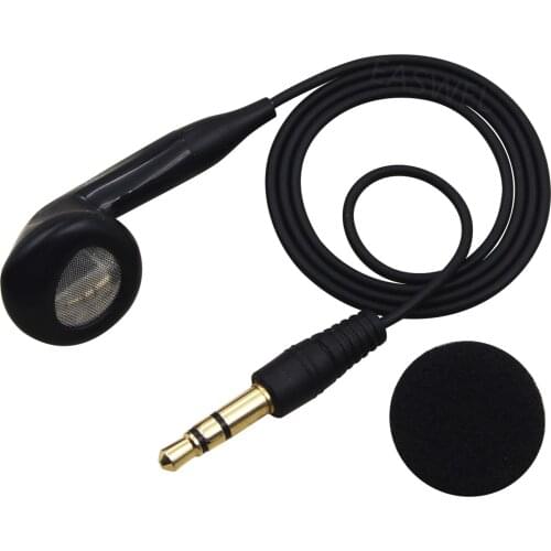 3.5mm Mono Single Earphone Earbud Headset For Pantech For Kyocera For Sony