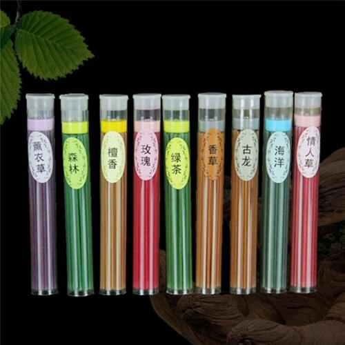 50 Sticks Incense Burner Fragrance Spices Natural Aroma Sandalwood Air Freshener
