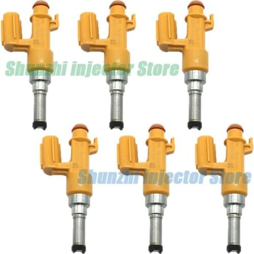 6pcs Fuel Injector Nozzle For TOYOTA Car High Quality Nozzle Oem 23250-0P100 Auto Spare Part Car-styling HOT