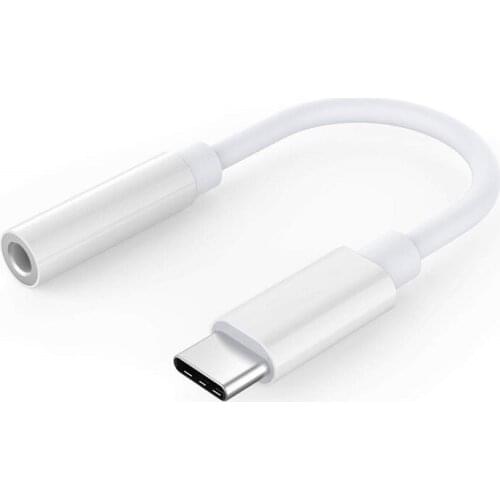 Audio Adapter Type C Male To 3.5mm Jack Female Headphone Speaker Microphone Audio Aux Cable for Huawei P20 P30 Pro Oneplus