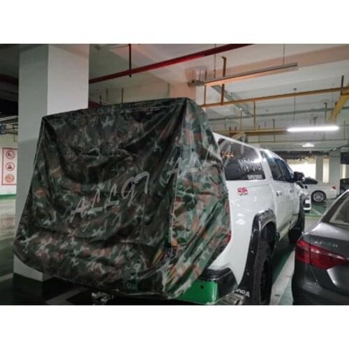 Car Rear Roof Outdoor Equipment Camping Canopy Tail Ledger Picnic Awning Tent For Toyota Tundra For Volkswagen Amarok