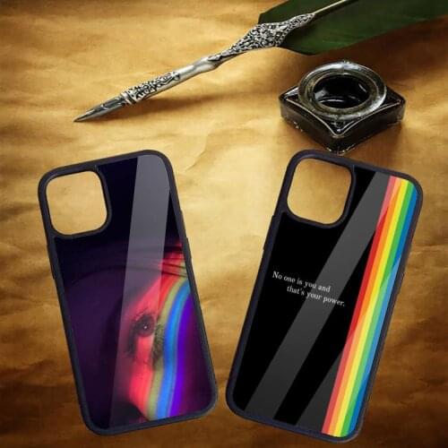 Gay Lesbian LGBT Rainbow Pride Phone Case for iPhone 11 12 pro XS MAX 8 7 6 6S Plus X 5S SE 2020 XR Hard PC