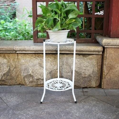 Decor Mensola Porta Piante Varanda Decoration Terrasse Planten Rek Support Plante Balcony Balcon Shelf Balkon Flower Iron Rack