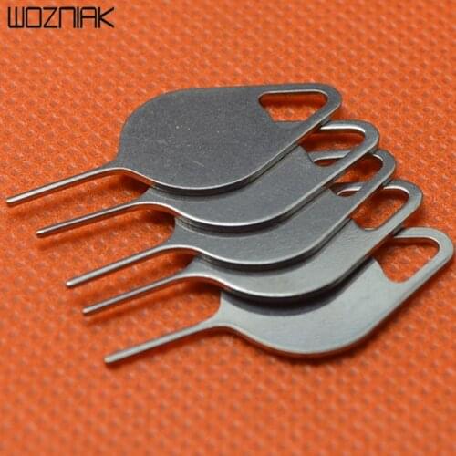 Sim Card Tray Removal Eject Pin Key Tool Stainless Steel Needle for Apple iPhone iPad Samsung xiaomi Huawei