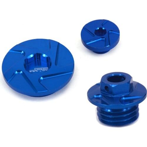 CNC Motorcycle Timing Cover Billet Engine Oil Filler Plug For Yamaha YZ250F YZF250 YZ450F YZF450 YZ250FX YZF250X WR250F WRF250