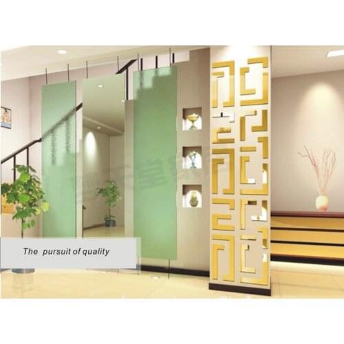 MEYA Original 3D wall mirror decoration stickers , creative acrylic wall mirror sticker decoration