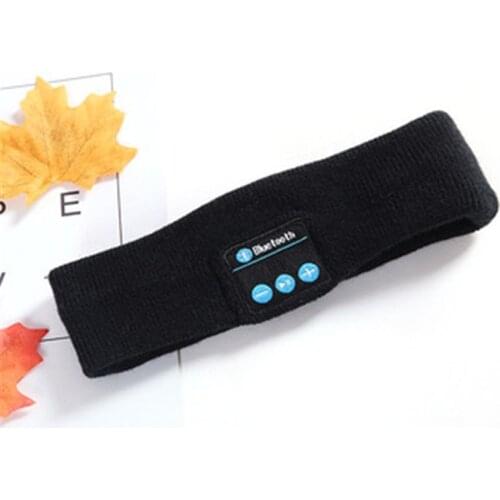 Fashionable Rechargeable Wireless Music Headband Built in Speaker Mic Bluetooth Earphone for Sports