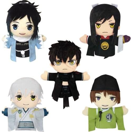 New Japan Anime Touken Ranbu Online Cute Hand Puppet Plush Plushes Stuffed Toy Doll Kids Children Gifts 25cm