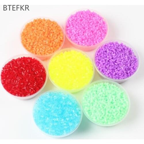72 Colors 1000pcs/bag 2.6mm Hama Beads Puzzle Toys Kids Education Diy Perler Beads Toys 3D Puzzle Perler Beads Perles de Hama