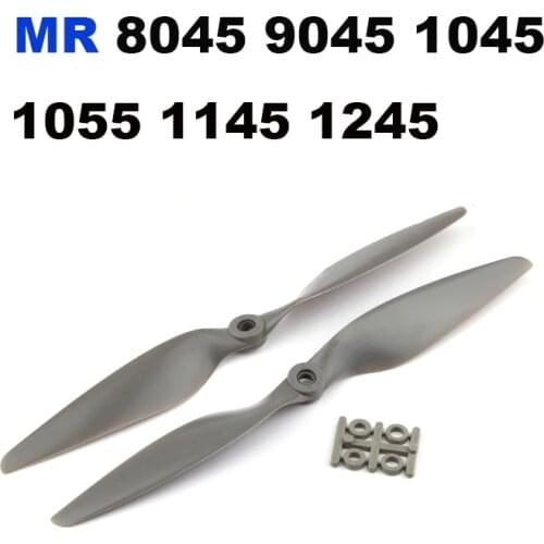 10pcs/lot (5 pair) GEMFAN MR 8045 9045 1045 1055 1145 1245 Nylon Propeller Props Four Axis Multi RC Airplane CW/CCW Propellers