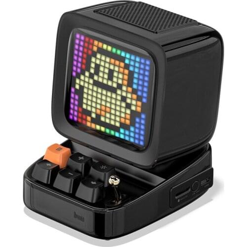 Cute girl retro alarm clock small stereo game console mini bluetooth subwoofer