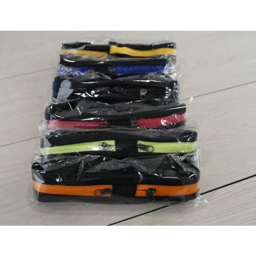 Wholesale 250pcs Waist Bags Cycling Bags with 2 Pockets 5inch Sports Bags