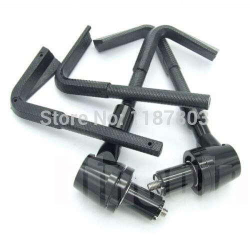 Universal Motorcycle Motocross Dirt Bike ATV Hand Guards Black 7/8" 1" Handlebar