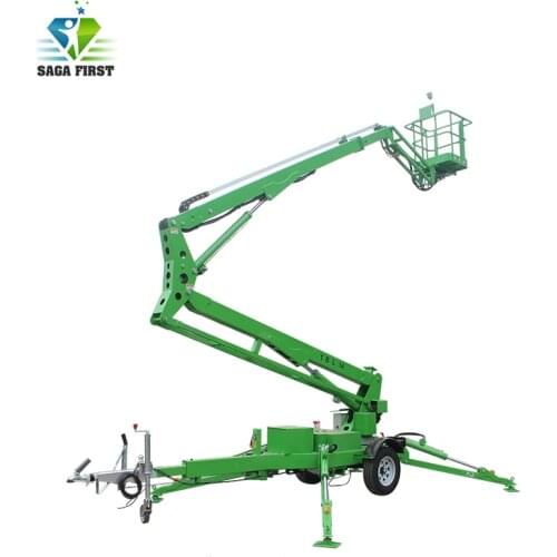 10m Self-Propelled Man Lift Telescopic Boom Lift