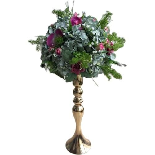 10pcs/lot Mixcolor wedding road lead ball artificial flowers wedding table centerpiece decoration flower ball 30cm TONGFENG