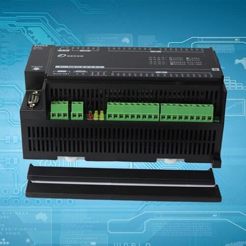 8-channel PT100 high-precision industrial temperature acquisition controller, Modbus RS485 RS232 dual serial port