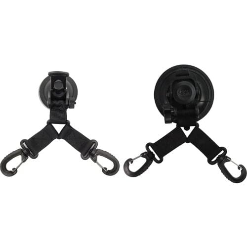 Car Tent Suction Cup Hook Suction Cup Anchor With Securing Carabiner Hook Outdoor Camping Tarp Accessory as Car Side Awning