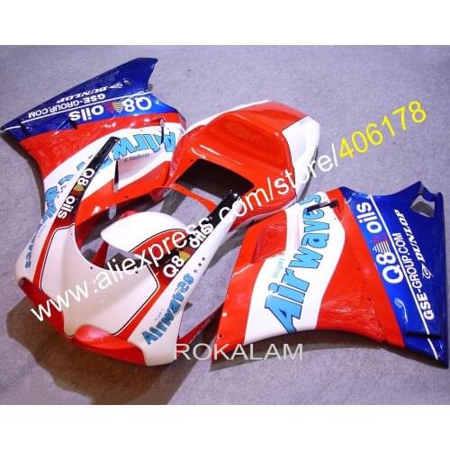 Custom Racing Motorcycle Fairings For Ducati 748 916 996 998 96-02 1996-2002 Bodywork Fairings (Injection Molding)