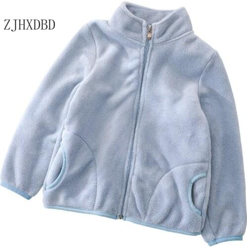 2020 Warm Autumn Girl for 4-13 Yrs Boys Fleece Jackets Fashion Print Pattern Coat Fall Winter Outerwear Cardigan Clothing Zipper
