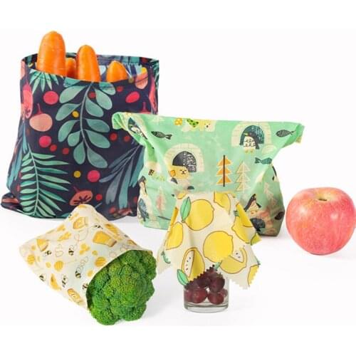 Reusable Storage Wrap Sustainable Organic Sandwich & Cheese Food Wrapping Paper Zero Waste BPA & Plastic Free Beeswax Food Wrap