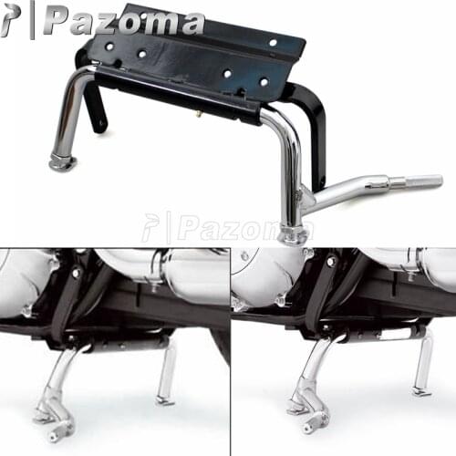 High Quality Motorcycle Parts Adjustable Center Stand Service for Harley Touring Road King Street Glide FLHX FLTR FLHR 1999-2008
