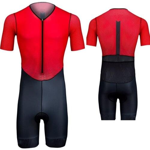 Mens Triathlon Cycling Jersey Suit Cycling Skinsuit Jumpsuit Maillot Cycling Clothing Ropa Ciclismo Running Bike Sports Set
