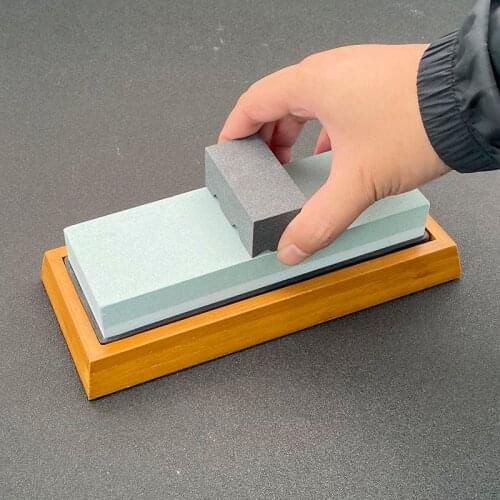 Base 15 Angle guide Correction Stone blade sharp Apex edge water whetstone musat Sharpening stone knife sharper kitchen bar tool