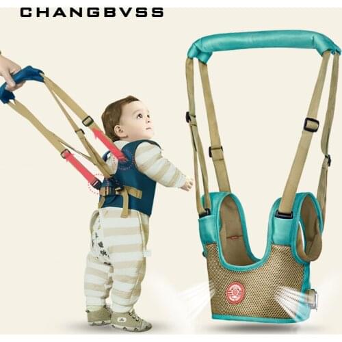 Baby Harness For Walking Cotton Mesh Children Reins Leash Backpack For Kids Stick Sling Walking Assistant Kids Safety Harness