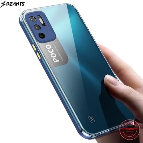 Rzants For Xiaomi POCO M3 Pro Case HD High Clear Cover [Dazzle] Shockproof Thin Slim High Transparent Hard Cover